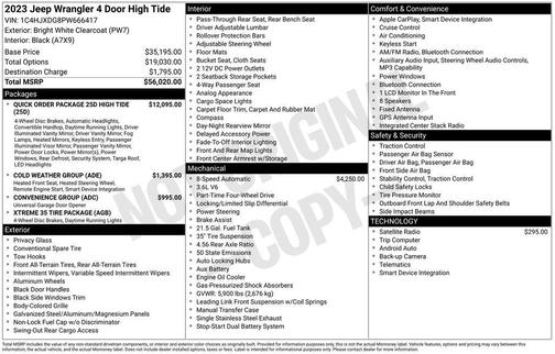 2023 Jeep Wrangler Sport