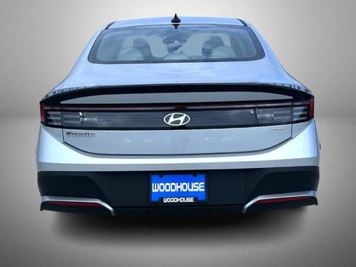 Silver 2026 Hyundai SONATA Hybrid Blue