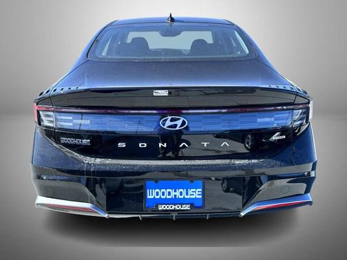 Black 2026 Hyundai SONATA SEL Sport