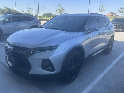 Silver Ice Metallic 2022 Chevrolet Blazer RS