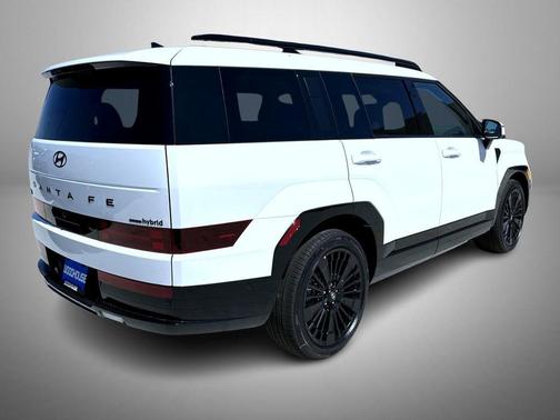 White 2026 Hyundai SANTA FE HEV Calligraphy