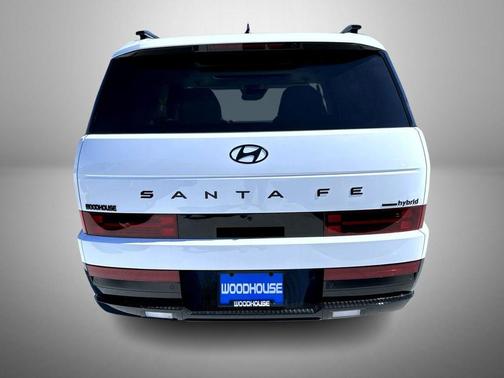 White 2026 Hyundai SANTA FE HEV Calligraphy