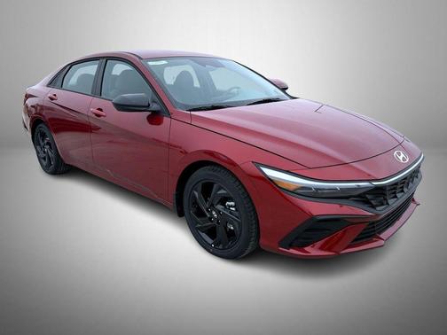 Red 2026 Hyundai ELANTRA SEL Sport