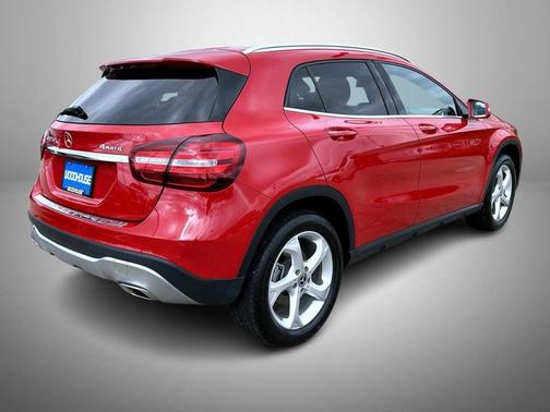Red 2019 Mercedes-Benz GLA 250 Base 4MATIC