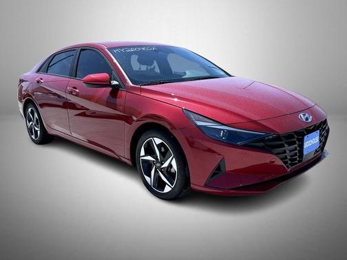 Scarlet Red Pearl 2023 Hyundai ELANTRA SEL
