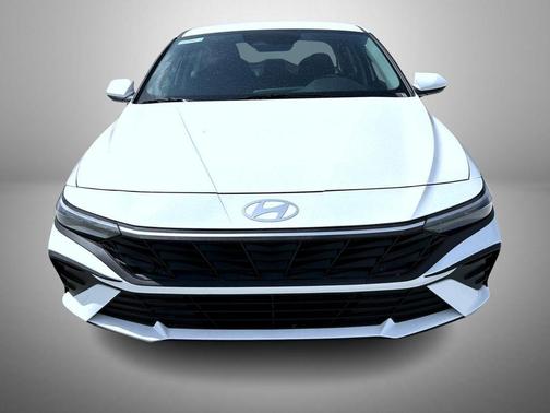 White 2026 Hyundai ELANTRA HEV Blue