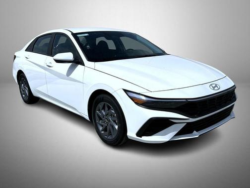 White 2026 Hyundai ELANTRA HEV Blue