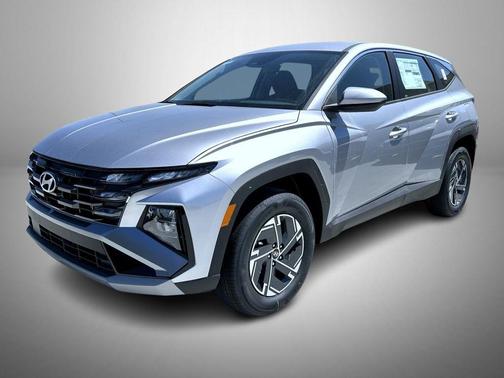 Shimmering Silver 2026 Hyundai TUCSON Hybrid Blue SE