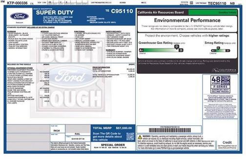 Oxford White 2026 Ford F-250 XL
