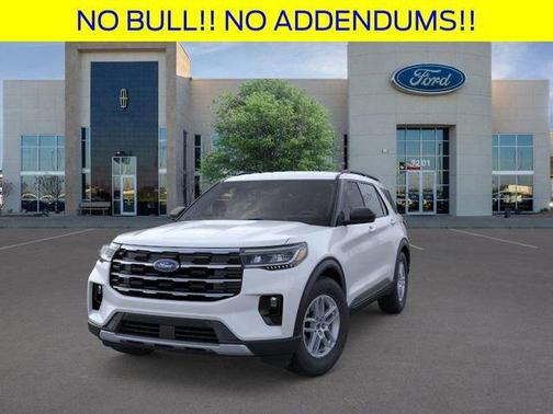 Space White Metallic 2026 Ford Explorer Active