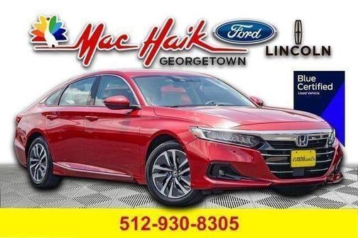 Radiant Red Metallic 2022 Honda Accord Hybrid EX-L