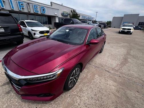 Radiant Red Metallic 2022 Honda Accord Hybrid EX-L