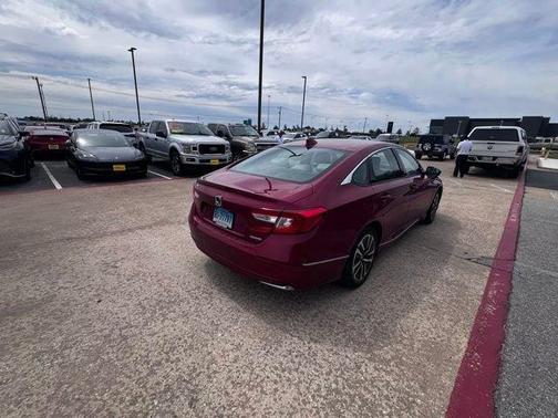 Radiant Red Metallic 2022 Honda Accord Hybrid EX-L