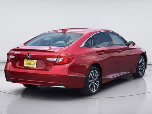 Radiant Red Metallic 2022 Honda Accord Hybrid EX-L