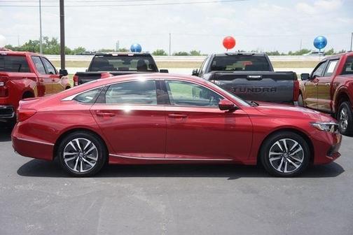 Radiant Red Metallic 2022 Honda Accord Hybrid EX-L