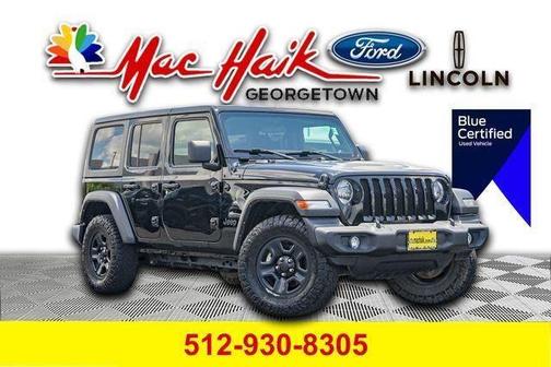 Black Clearcoat 2022 Jeep Wrangler Unlimited Sport
