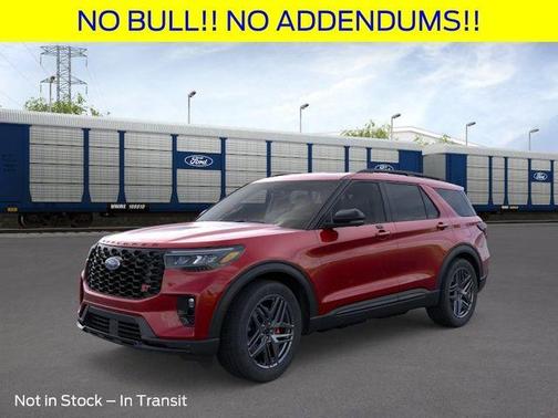 Rapid Red Metallic Tinted Clearcoat 2026 Ford Explorer ST