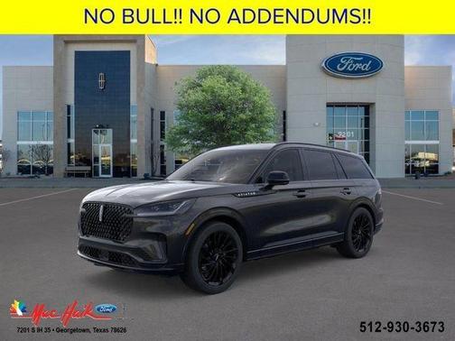 Infinite Black Metallic 2026 Lincoln Aviator Reserve RWD