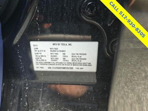 2021 Tesla Model Y Performance