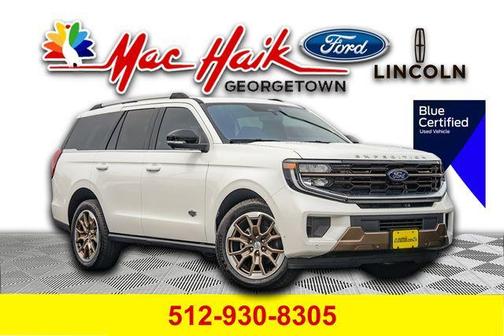 White Metallic 2025 Ford Expedition King Ranch