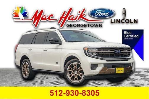 White Metallic 2025 Ford Expedition King Ranch