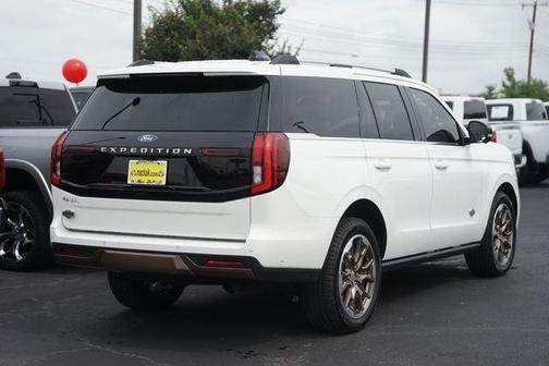 White Metallic 2025 Ford Expedition King Ranch