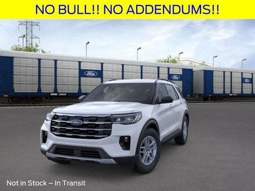 Space White Metallic 2026 Ford Explorer Active
