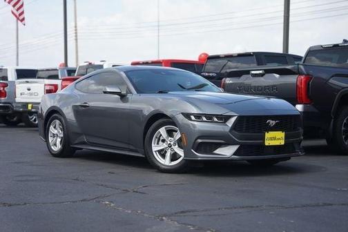 Gray Metallic 2024 Ford Mustang EcoBoost