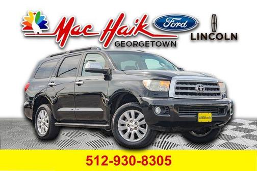 Black 2015 Toyota Sequoia Platinum