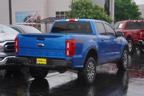 Velocity Blue Metallic 2021 Ford Ranger Lariat