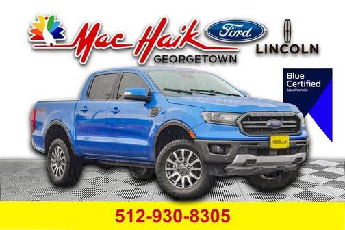 Velocity Blue Metallic 2021 Ford Ranger Lariat