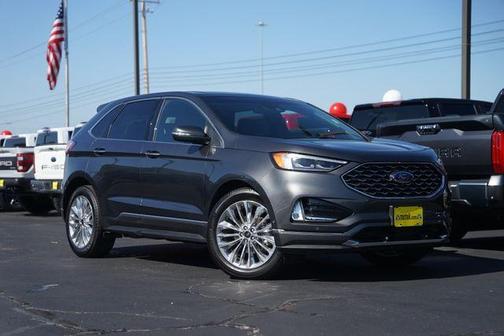 Magnetic Metallic 2020 Ford Edge Titanium