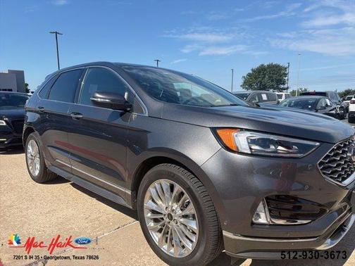 Magnetic Metallic 2020 Ford Edge Titanium