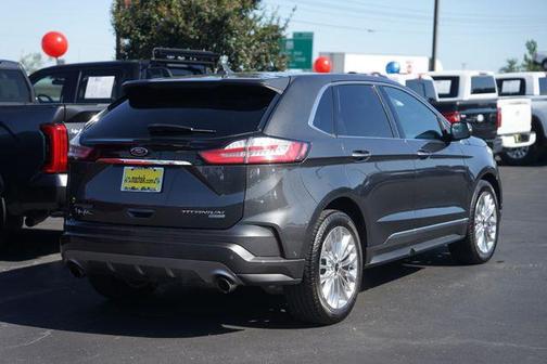 Magnetic Metallic 2020 Ford Edge Titanium