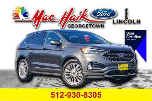 Magnetic Metallic 2020 Ford Edge Titanium