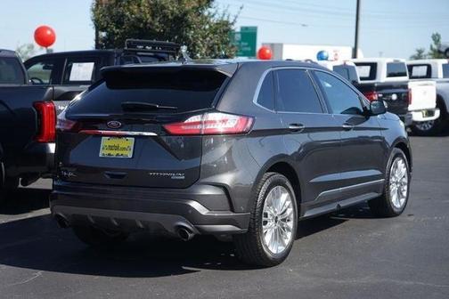 Magnetic Metallic 2020 Ford Edge Titanium