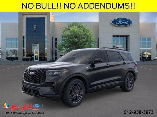 Agate Black Metallic 2026 Ford Explorer ST-Line