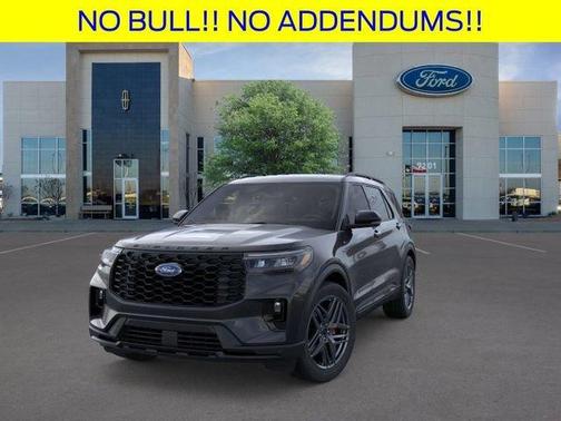 Agate Black Metallic 2026 Ford Explorer ST-Line