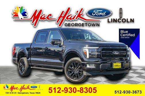 Black Metallic 2024 Ford F-150 Lariat