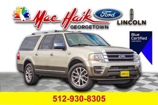 White Gold 2017 Ford Expedition EL King Ranch