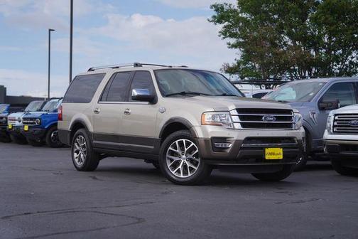 White Gold 2017 Ford Expedition EL King Ranch