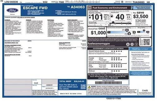 2026 Ford Escape PHEV