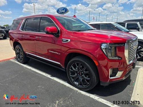 Volcanic Red 2023 GMC Yukon Denali