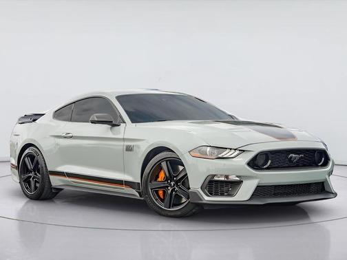 Gray 2023 Ford Mustang Mach 1