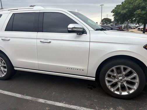 White Platinum Clearcoat Metallic 2019 Ford Expedition Platinum