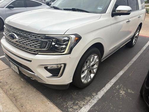 White Platinum Clearcoat Metallic 2019 Ford Expedition Platinum