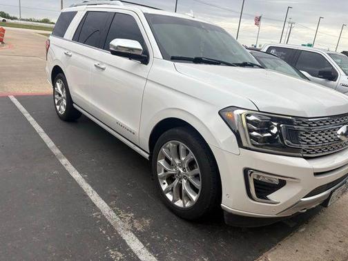 White Platinum Clearcoat Metallic 2019 Ford Expedition Platinum