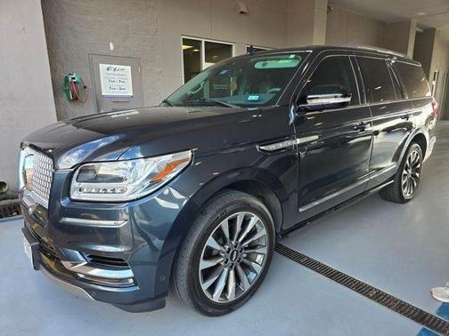 Blue 2021 Lincoln Navigator Reserve