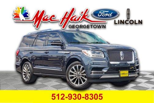 Blue 2021 Lincoln Navigator Reserve