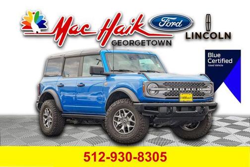 Blue Metallic 2024 Ford Bronco Badlands